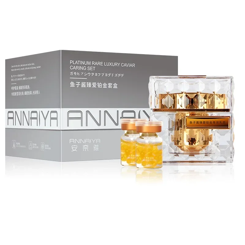 Luxury Skincare Moisturizer - Platinum Rare Luxury Caviar Caring Set