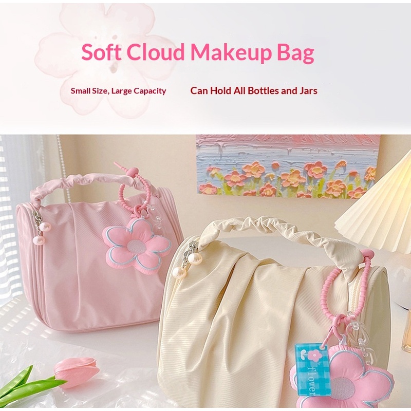 Cloud Cosmetic Bag Portable Tr - High Luxury Skincare review and price