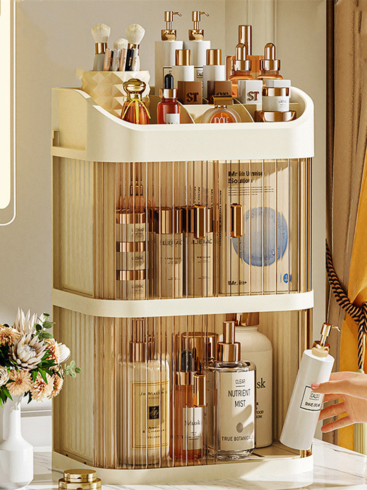 Cosmetics Storage Box Desktop  - High Luxury Skincare review and price