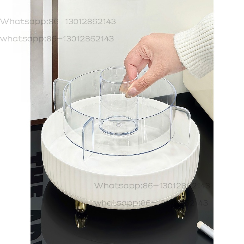 Rotating cosmetic storage box, - High Luxury Skincare review and price