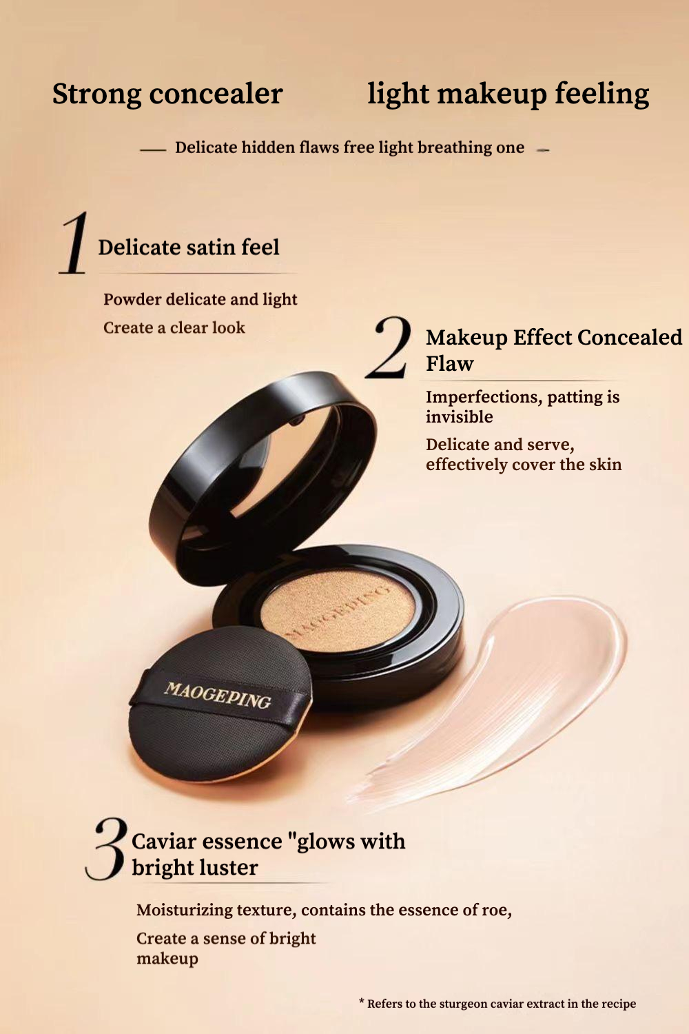 Maogeping Air Cushion Luxuriou - Luxury Skincare Moisturizer review and price